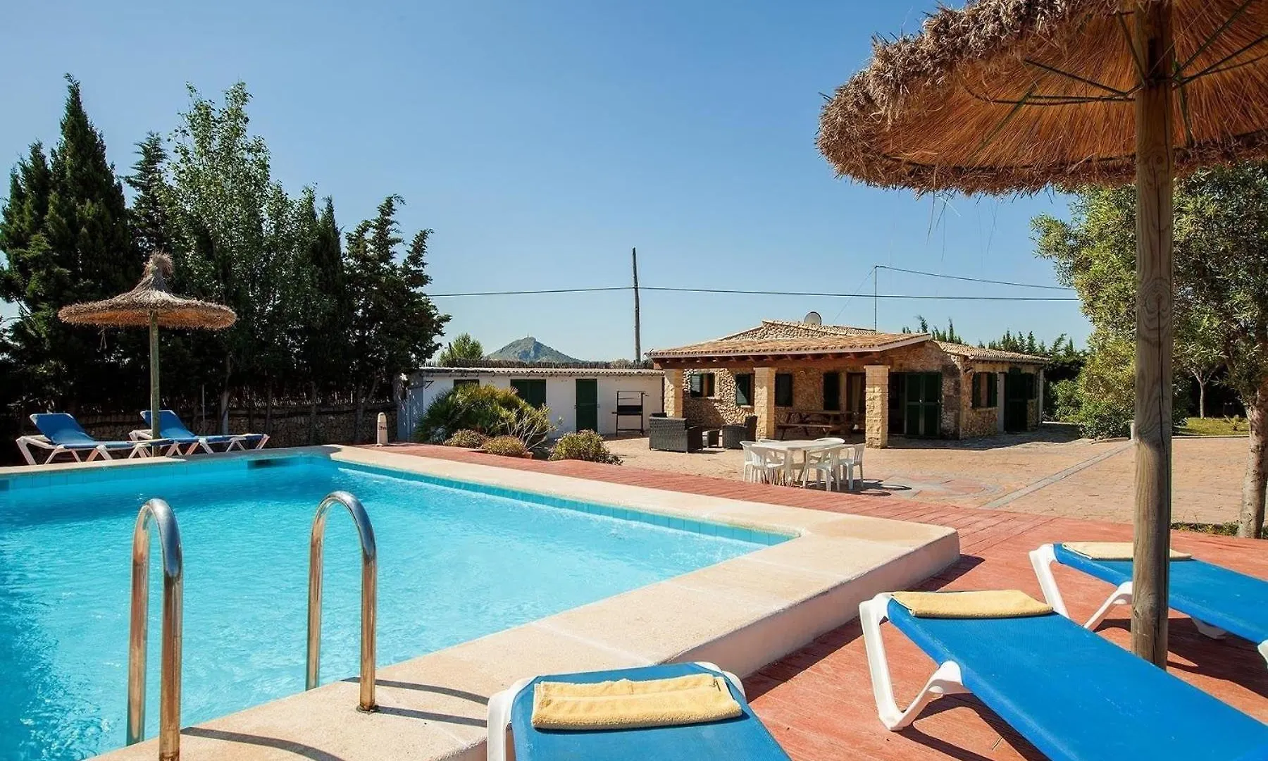 Helles Haus Fuer 6 Personen Mit Pool Und Klimaanlage 500 Meter Vom Meer Entfernt Pollença 0*,