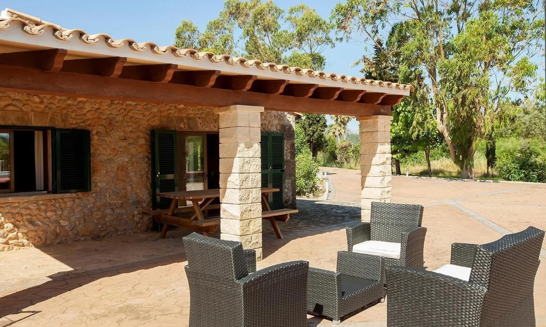 Helles Haus Fuer 6 Personen Mit Pool Und Klimaanlage 500 Meter Vom Meer Entfernt Pollença